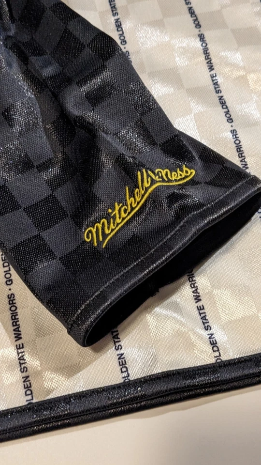 Camiseta Mitchell & Ness Golden State Warriors Manga Larga Moda 2XL NUEVA CON ETIQUETAS $100 Foto 3 de 4