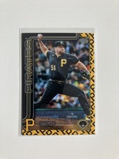 2025 Topps Series 2 David Bednar Team Logo Border Variation  Pittsburgh Pirates 