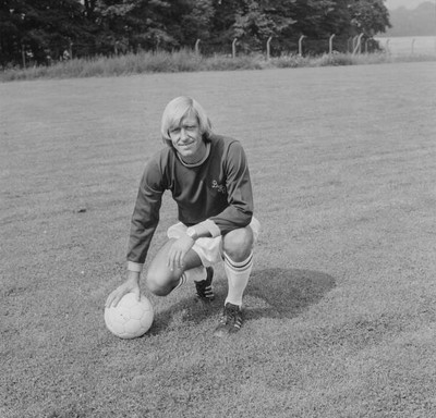 Keith Newton of League Division One team Burnley FC 1973 OLD PHOTO