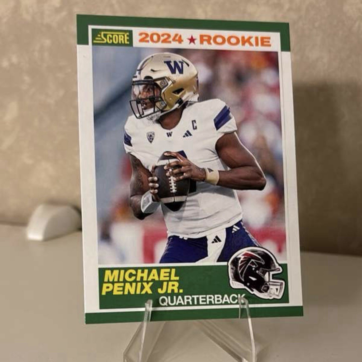 2024 Score - 35th Anniversary Rookie Michael Penix Jr. #7 Orange (RC)