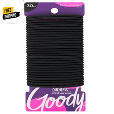 Ouchless Hair Elastics   No Pull, No Breakage, Tangle-Free Hold for Thick, Curly