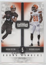 2016 Panini Contenders Round Numbers Jordan Payton Rashard Higgins #19 2oj