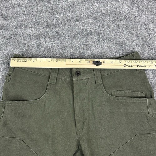 Pantalones de trabajo 1620 para hombre 34x32 Hunter verde doble rodilla utilitarios 2,0 EE. UU. pesados - Imagen 11 de 16