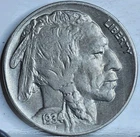 1934 P Buffalo Nickel ■ Choice AU ■ #6014
