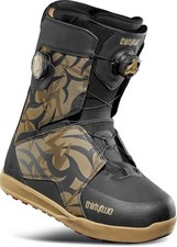 ThirtyTwo Lashed Double BOA Corduroy Men's Snowboard Boots, Black/Print, M10 MY2