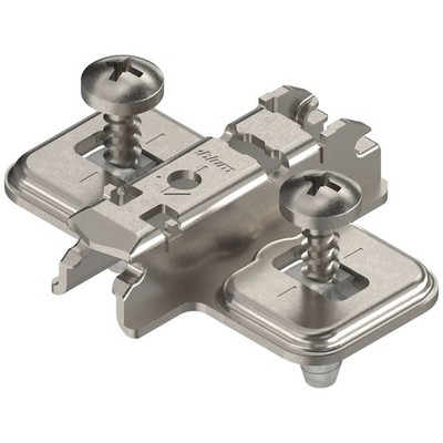 BLUM CLIP Kreuzmontageplatte, Stahl, EXPANDO, Distanz 3 mm