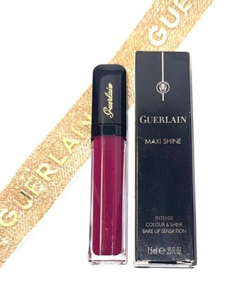Guerlain Maxi Shine Intense Colour &Shine Bare Lip Sensation 471 Prune Zip 