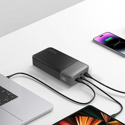 Portable Power Bank 20000mAh 45W Portable Charger Battery Pack For MacBook iPad