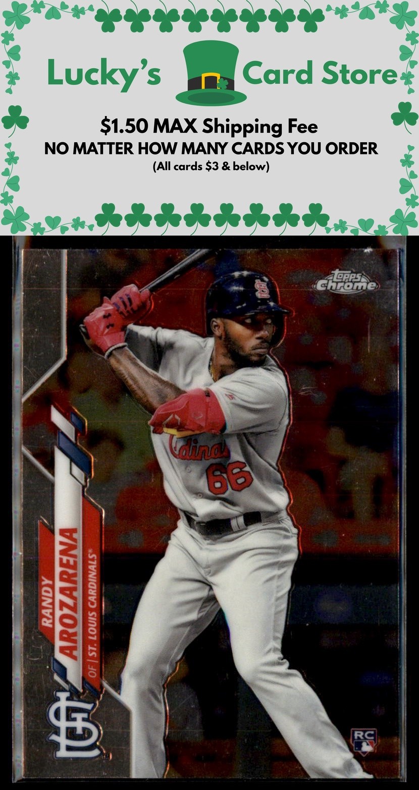 2020 Topps Chrome #49 Randy Arozarena Rookie