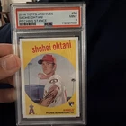 2018 Topps Archives Shohei Ohtani #50 Pitching Stance PSA 9
