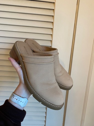 Donald Pliner Sahara Croc-Embossed Mules