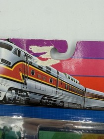 1990 Micro Machines Power Sound Trains Steam Train In Original Package Unopened