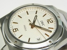 IWC Ingenieur Automatic 40 MM silver IW322801 Sapphire crystal caseback Mens 3