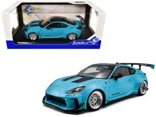 1/18 Solido 2024 Toyota GR86 Liberty Walk Body Kit Baby Blue S1813601