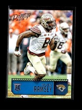 Jalen Ramsey RC: 2016 Prestige Rookie Card #297. rookie card picture