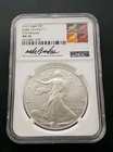2021 EAGLE S$1 Eagle Landing T-2 NGC MS 70 First Releases Michael Gaudioso #7162