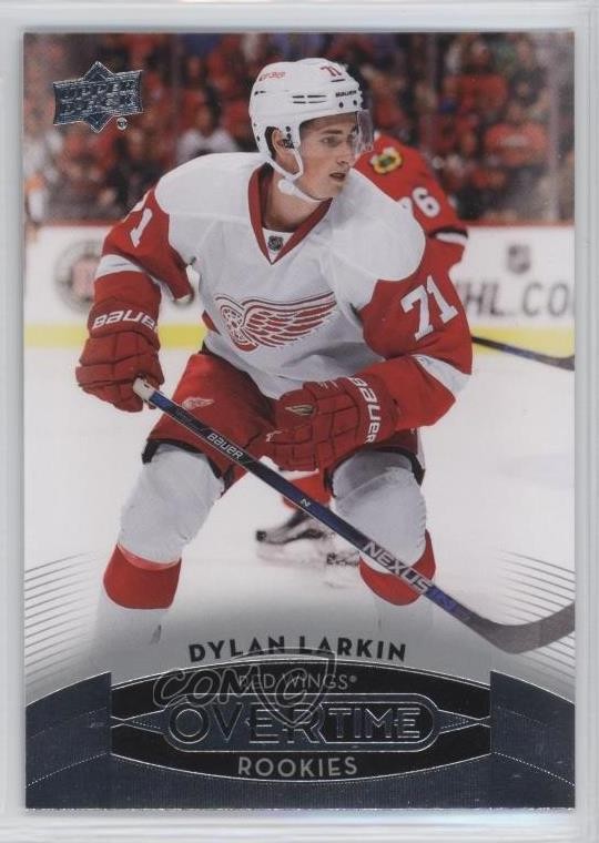2015-16 Upper Deck GTS Overtime Rookies Dylan Larkin #174 Rookie RC 1o3