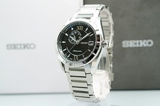 *MINT* SEIKO PRESAGE 4R37-00A0 Automatic Black Dial Round 39 mm Mens Watch