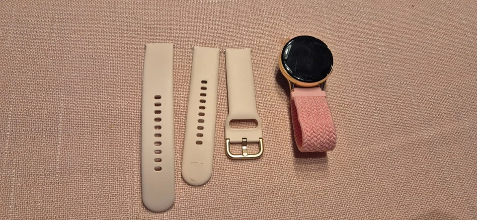 Samsung Galaxy Watch Active 40mm - Rose Gold (SM-R500NZDADBT) OVP & Armband - Bild 2 von 4