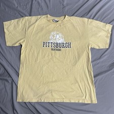 Vintage 90s Pittsburgh Panthers Aeropostale Aerographic T Shirt Sz L Made In USA