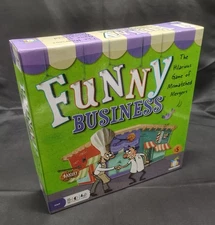 Funny Business board game from Gamewright -- 100% Complete, open but unplayed