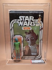 Greedo AFA 80 Vintage Star Wars Kenner 21 Back-B 1979 Unpunched