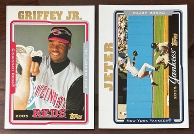 2005 Topps Baseball Card Singles (#258-507): U Pick! 50 Cent Shipping!