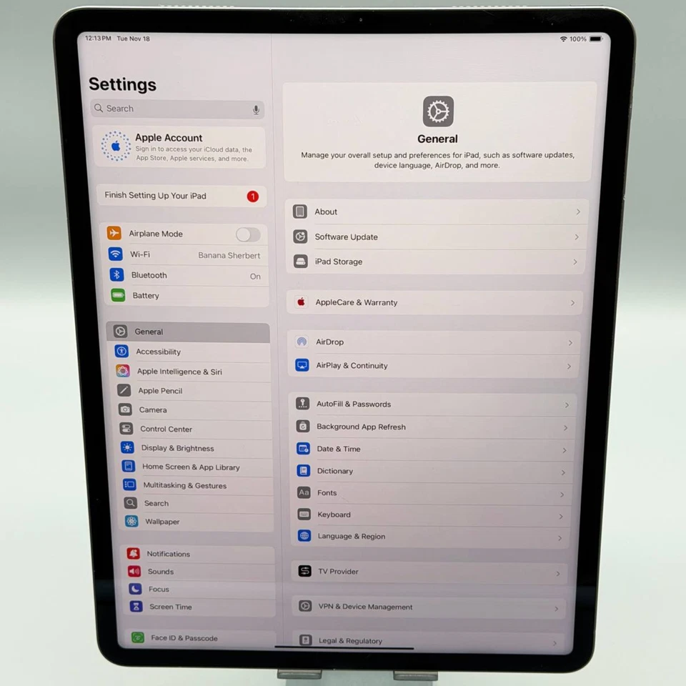 Apple iPad Pro 12.9 5th Gen M1 512GB Wi-Fi - Warped Housing - Works 100% *L00K!* - Image 2 of 4
