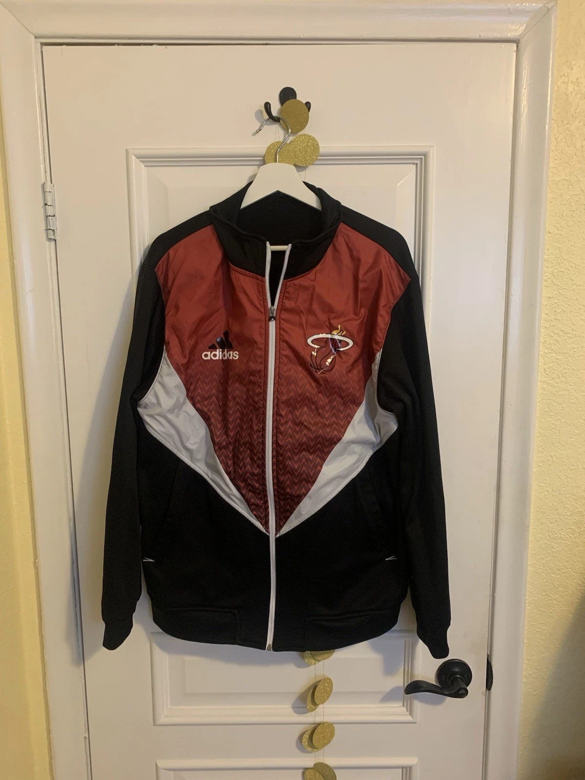 Adidas NBA Miami Heat Full Zip Track Jacket
Opens in a new window or tab