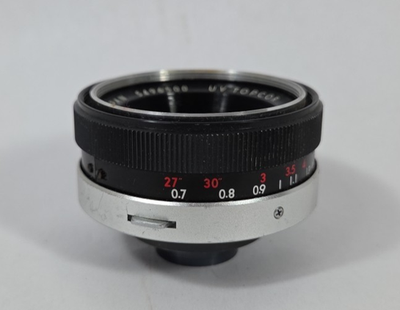 Tokyo Kogaku UV Topcor 53mm 1:2 F2 Manual Focus Standard Lens