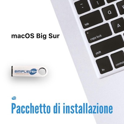 Mac OS Big Sur 11 iMac Pro MacBook Air Pro Mac Mini Pro USB Italian Package D