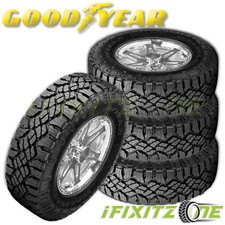 4 Goodyear Wrangler Duratrac 3157017 121q All Terrain 8 Ply Tires Takeoff