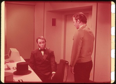 Rare 1969 STAR TREK TOS 35mm Film Clip SAVAGE CURTAIN Lost Deleted Scene J51