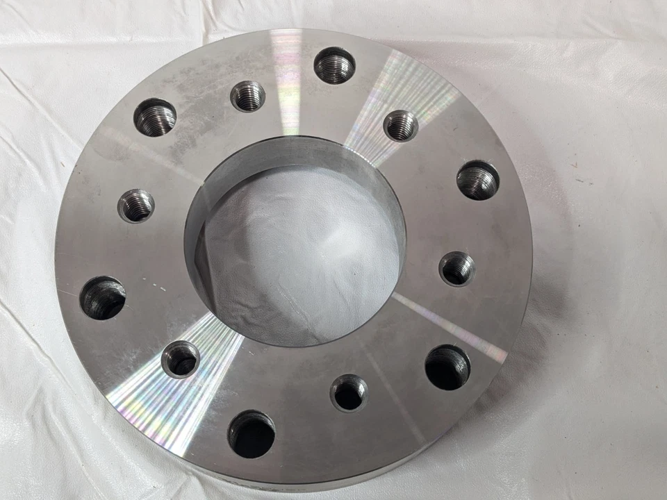 Adaptador de mandril Buck placa trasera para mandril de torno autocentrado de 10" de diámetro D1-6 B10-D6 Foto 2 de 4