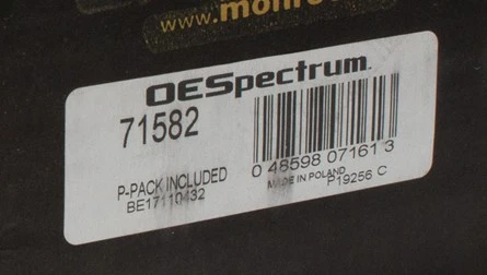 Monroe OESpectrum Front Left Strut Fits 2001-2005 BMW 320i 1EA Part Number 71582 Foto 4 de 4