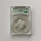 1880/9 s Morgan Dollar CAC MS64 San Francisco Silver $1 Coin Uncirculated