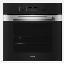 Image of Ex Display Miele H 2861 BP Clean Steel Built-In Pyrolytic Single Oven