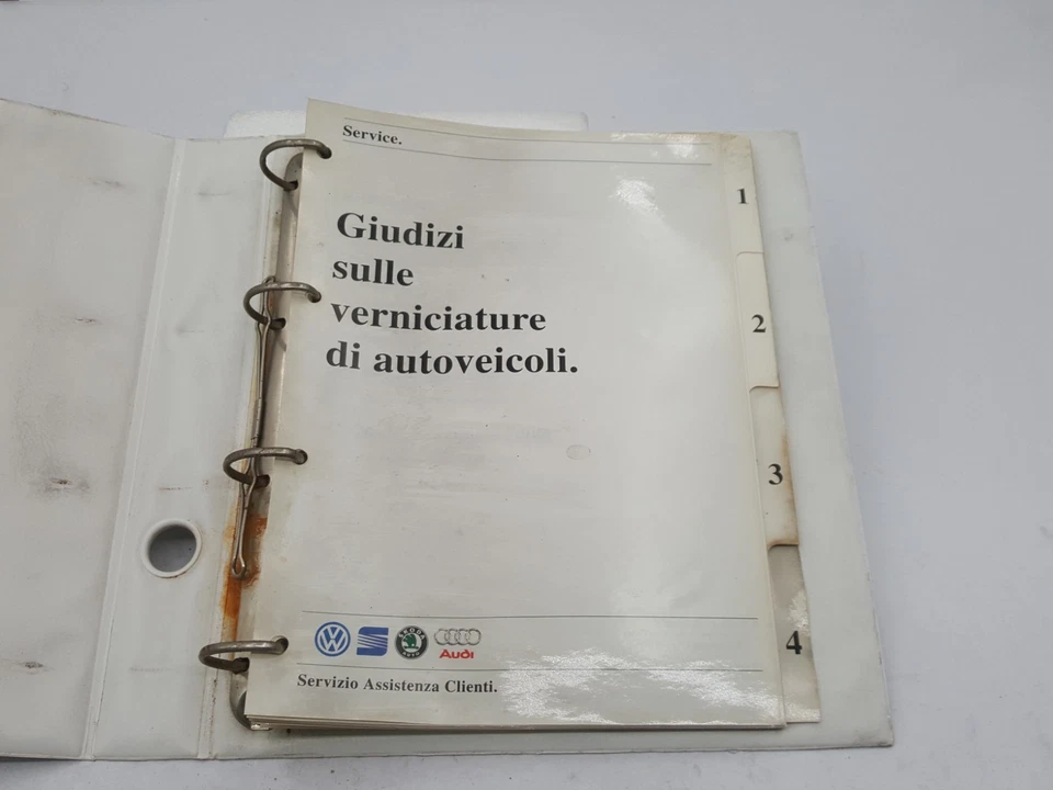 Manuale officina Audi VW Skoda Seat Autogerma giudizi sulle verniciature veicoli - Immagine 4 di 4