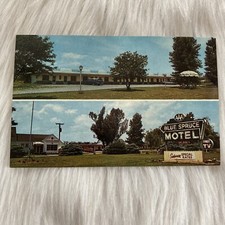 Blue Spruce Motel & Restaurant Multi View Valatie New York Chrome Postcard A1