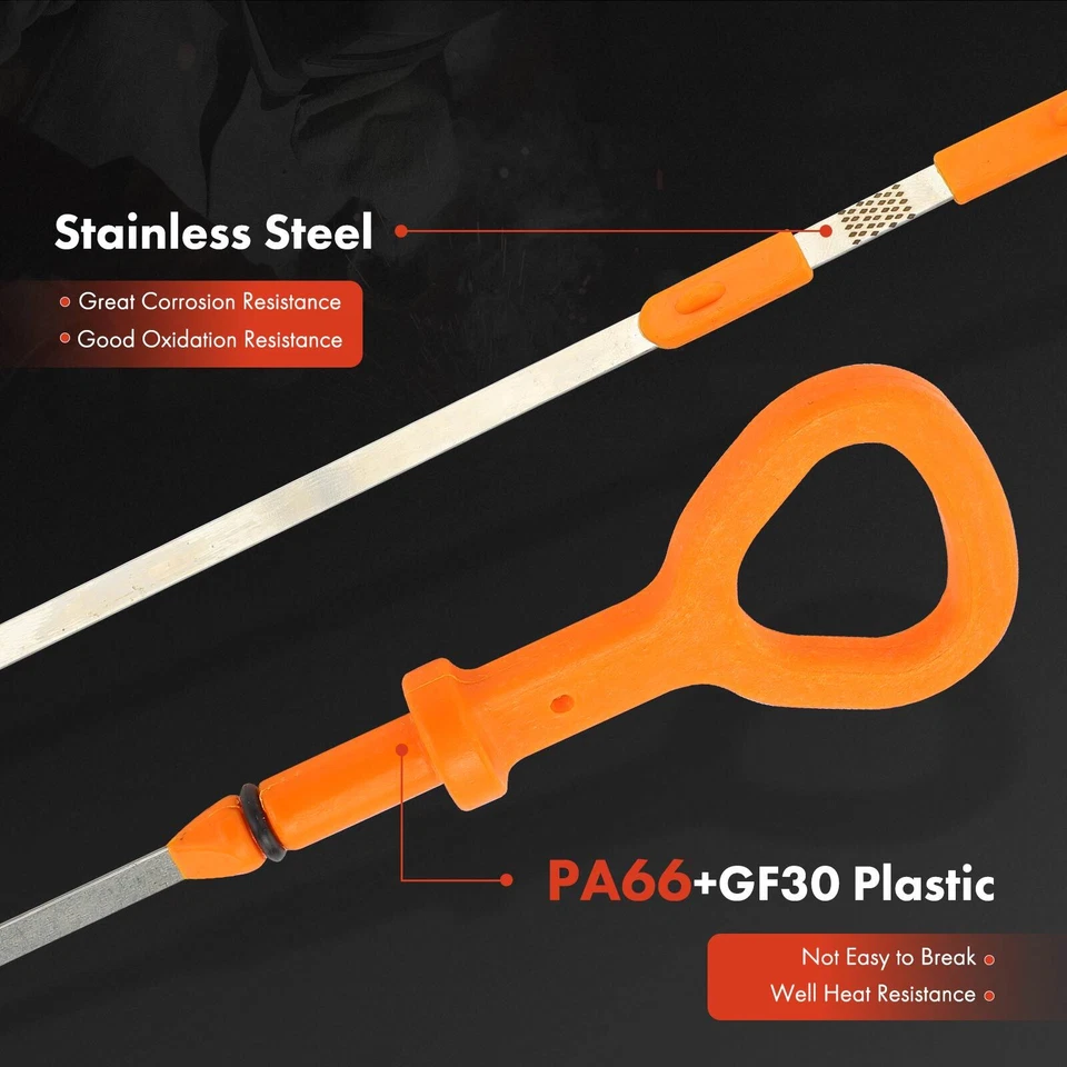 Varilla de medición de aceite de motor para Audi A4 Quattro 1999-2001 A6 Quattro 1997-2001 VW Passat Foto 2 de 4