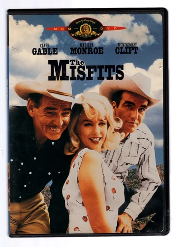 THE MISFITS - DVD - CLARK GABLE - MARILYN MONROE -MONTGOMERY CLIFT - 1961 - WS