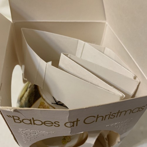 Babes At Christmas VTG 1980 Christmas Ornament Ferrandie Schmid 3rd Edition Orig - Picture 9 of 10