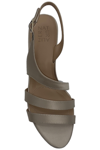 Naturalizer Mid-Heel Strappy Slingback Pumps Taimi Champagne - Picture 3 of 4