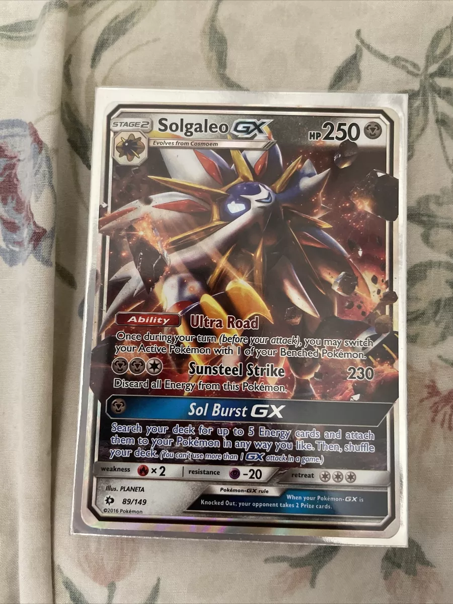  Solgaleo GX - 89/149 - Ultra Rare : Toys & Games