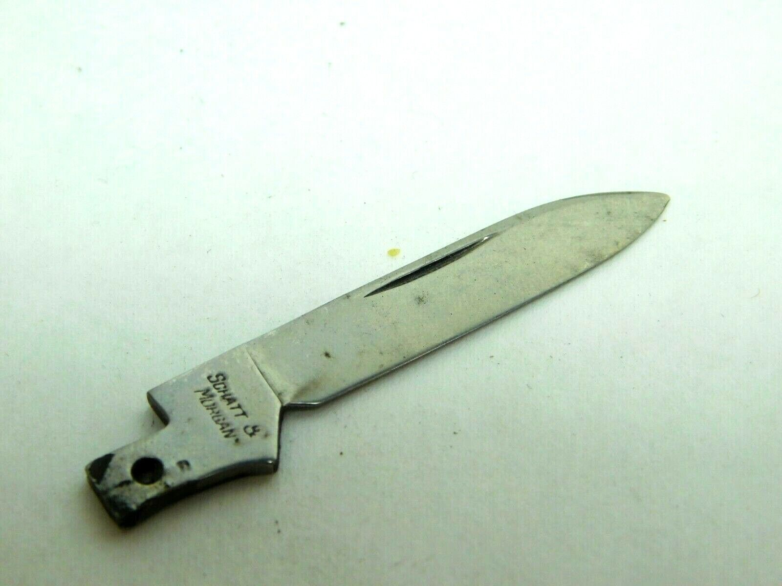 REPLACEMENT 2-1/8" PEN BLADE QUEEN SCHATT MORGAN Folding Pocket KNIFE QC
