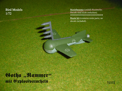 Gotha ''Rammer'' mit Explosivstacheln    1/72 Bird Models Resinbausatz / resin kit