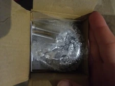 PartsMasterPro Chrome Overflow Plate With Lever Bathtub Replacement Part SEALED