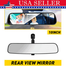 10 Black Rear View Mirror Interior On Car Replacement Day Night Universal