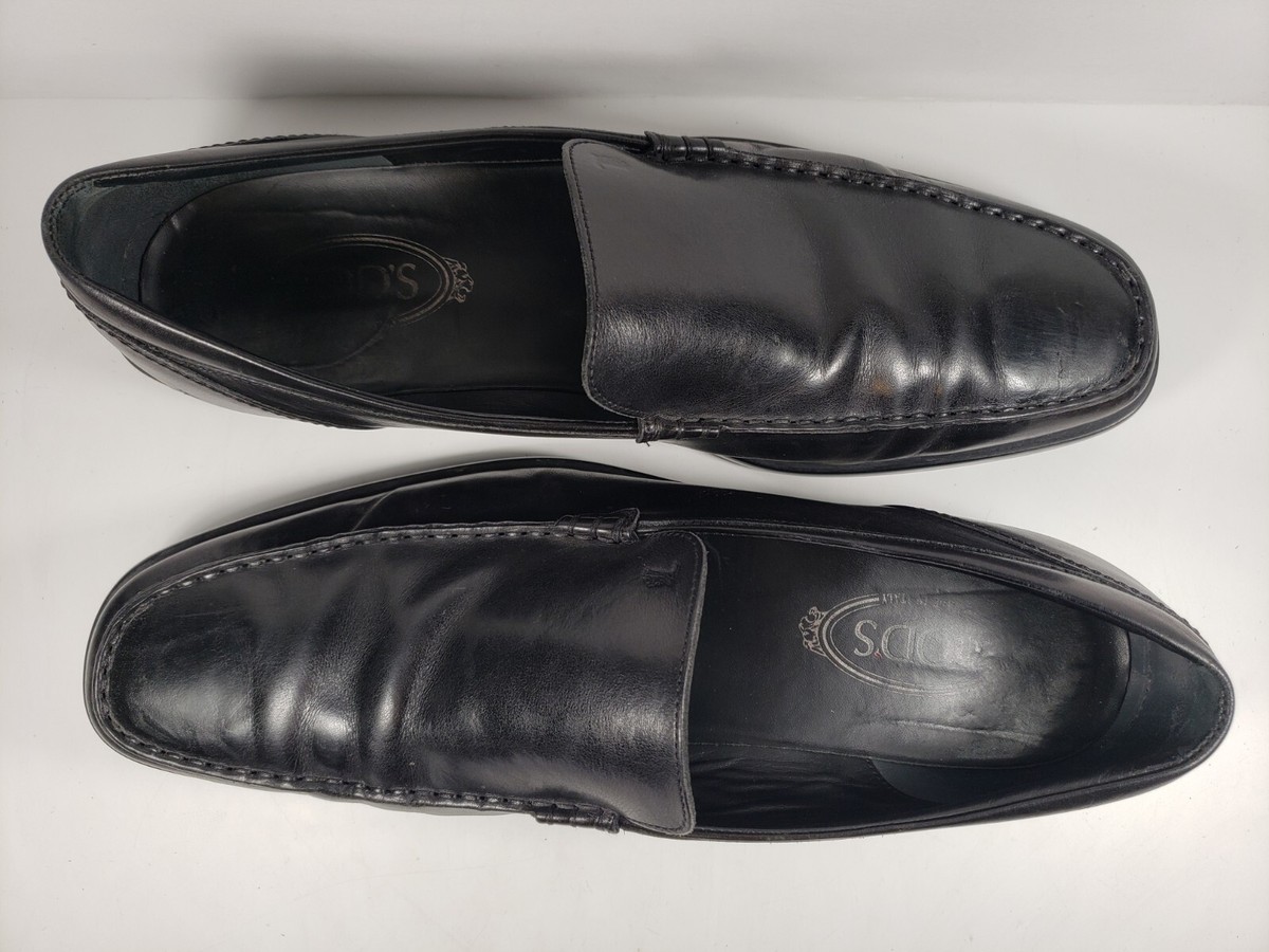 Men’s tods size 11.5 black TODS MENS LOAFERS IN BLACK – Bluefly main image 3