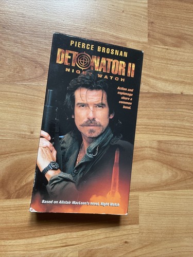 Detonator II: Night Watch Starring Pierce Brosnan (VHS, 1995) New Sealed